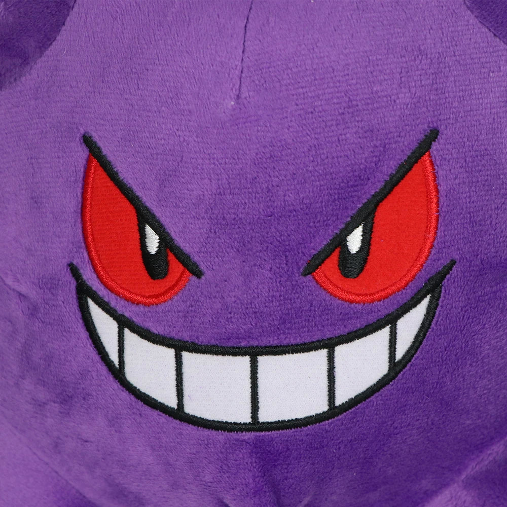 Boneco de Pelúcia Gengar – Brinquedo Macio de Anime, Pelúcia Recheada, Presente Quente para Aniversário e Natal, Colecionável para Crianças