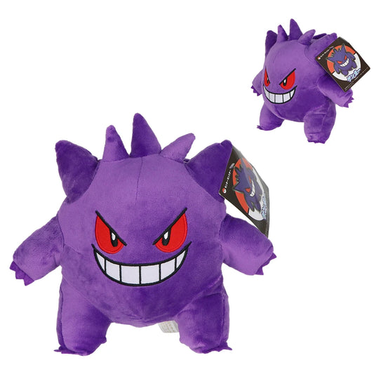 Boneco de Pelúcia Gengar – Brinquedo Macio de Anime, Pelúcia Recheada, Presente Quente para Aniversário e Natal, Colecionável para Crianças